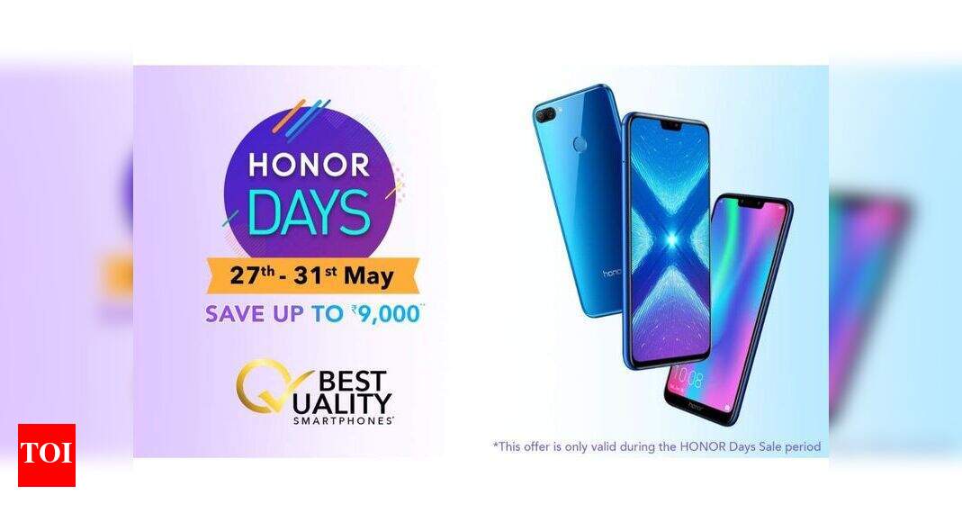 Honor Days on Amazon Up to Rs 9,000 discount on Honor View 20, Honor