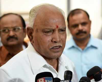 Will wait for Cong-JD(S) govt to collapse on its own: Yeddyurappa