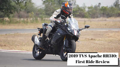 2019 TVS Apache RR310: First ride