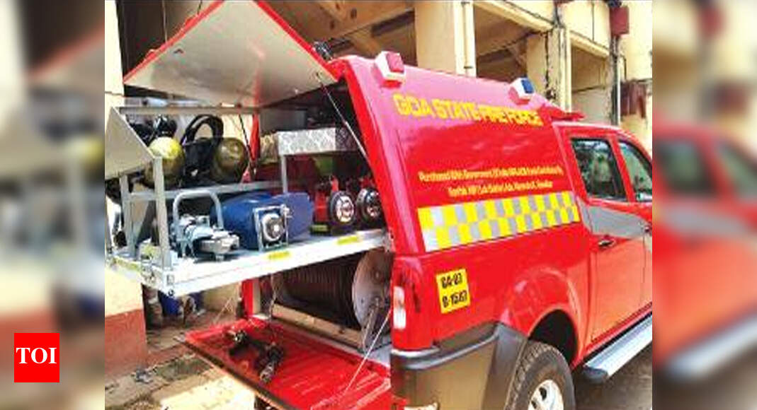 New fire vehicles to allow better access in coastal areas | Goa News ...