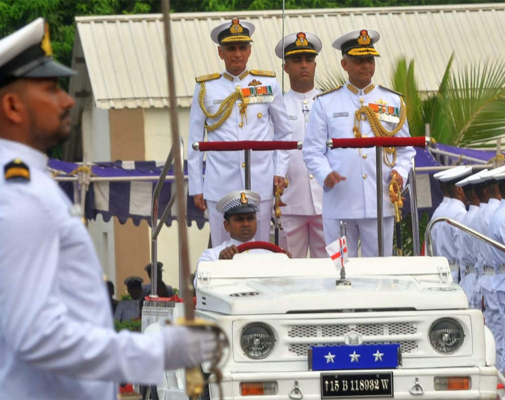 
Visakhapatnam: Ceremonial parade held, Vice-Admiral Atul Kumar is new ENC chief
