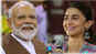 Alia Bhatt gives good wishes to PM Narendra Modi