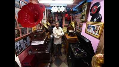 Last and the oldest gramophone shop in Jaipur