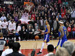 Raptors win 118-109 against Warriors in Game one of NBA finals