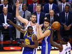 Raptors win 118-109 against Warriors in Game one of NBA finals