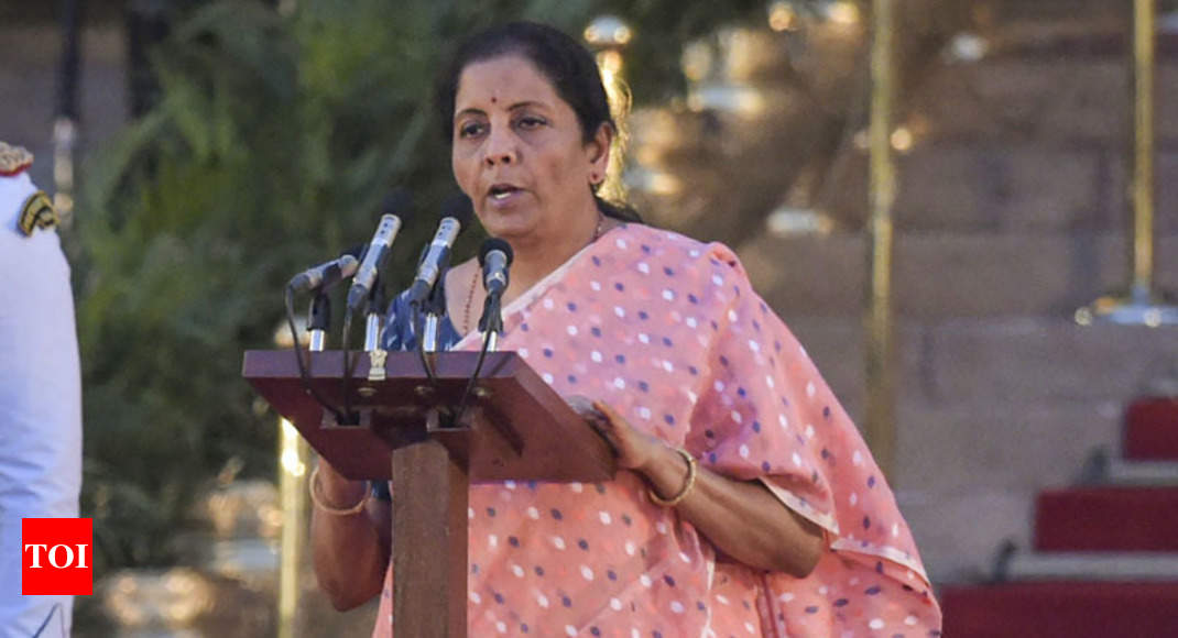 Finance Minister Nirmala Sitharaman Appointed New Finance