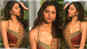Shah Rukh Khan's daughter Suhana Khan looks like a diva in this beautiful sari as she attends a family wedding