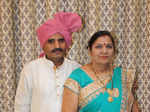 Rajendra Dixit and Madhuri Dixit 