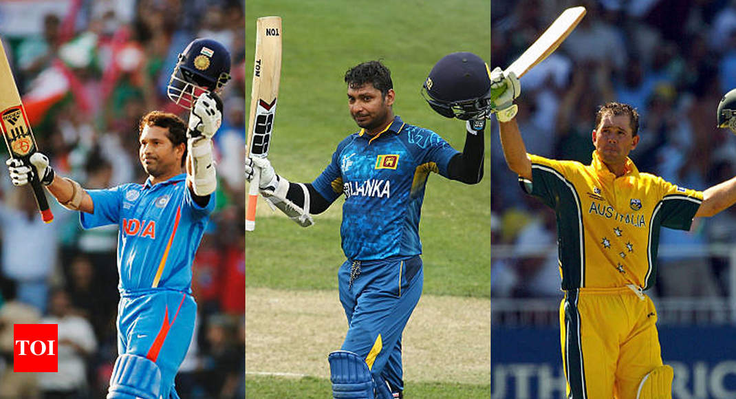 ICC World Cup recap: Players with most World Cup centuries | Cricket ...