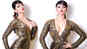 Urvashi Rautela glitters in gold as she gears up for Miss India 2019