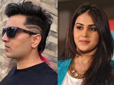 Riteish Deshmukh surprises wifey Genelia Deshmukh with a new hairstyle;  gets trolled | Hindi Movie News - Times of India