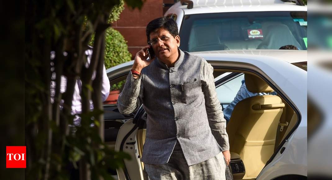 Piyush Goyal Takes Charge Of Railways Again Says Keen To Improve Passenger Experience India 6973