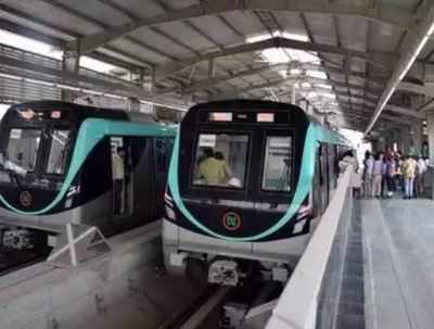 Noida Metro: Noida: Aqua Line trains every 7.30 min during rush hours ...