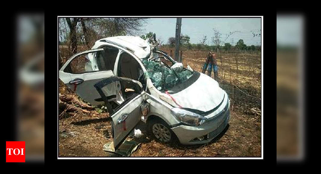 2 dead, 3 injured as dumper rams car in Sukhi Sewania | Bhopal News