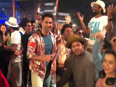 Varun Dhawan and the whole cast of ‘Street Dancer 3D’ doesn’t want to leave the sets; see video