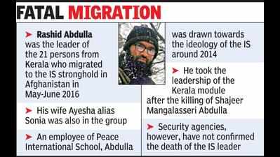 IS Kerala chief likely killed in US bombing in Afghan
