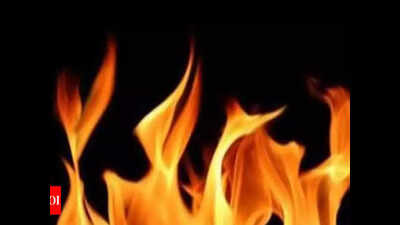 Mentally ill man jumps into funeral pyre, charred to death