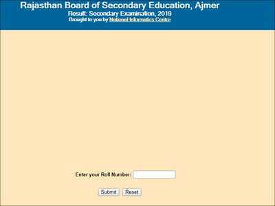 BSER Rajasthan Board Class 10th result 2019 declared @rajresults.nic.in; 79.85% pass