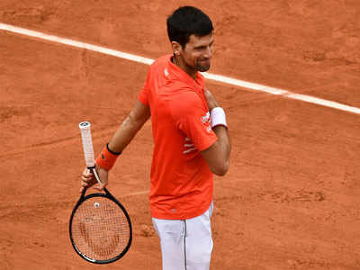 French Open: Novak Djokovic reaches 10th successive quarter-final
