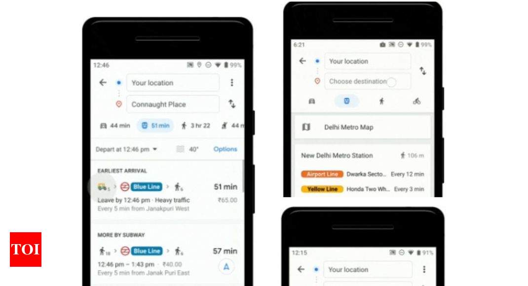 Google maps: Google Maps launches three new India-first features ...
