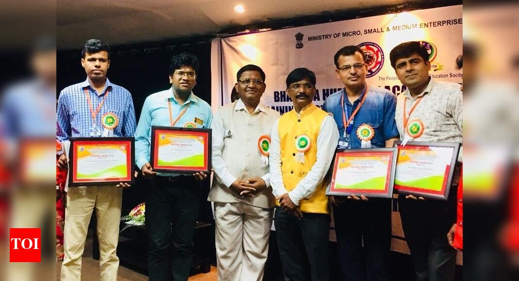 4 city teachers honoured in Goa Times of India