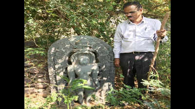 Vijayawada: 1,000-year-old Suparsvanatha idol discovered in dumpyard