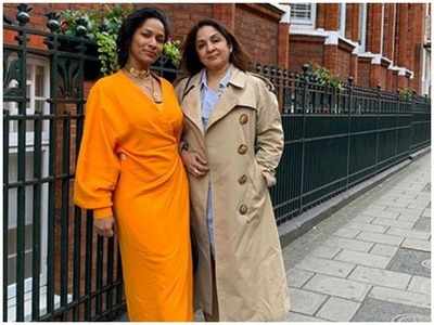 Neena Gupta and Masaba on a relaxing holiday in London