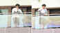 Shah Rukh Khan wishes Eid Mubarak to fans outside Mannat with a namaste