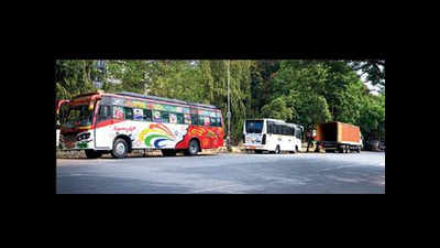 Buses parked in Indira Nagar irks residents