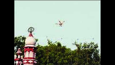 Aligarh police uses drone cameras for Eid namaz surveillance