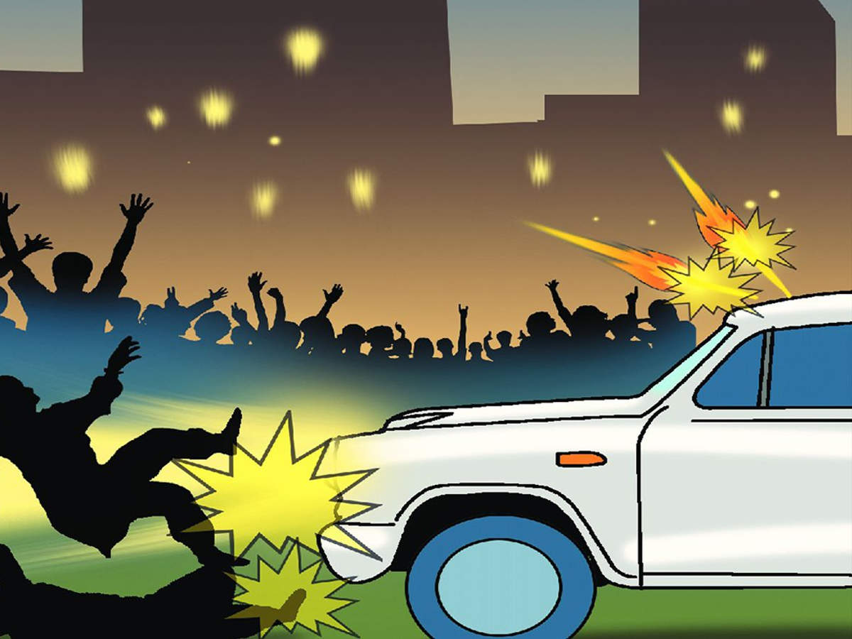 Police on alert after SUV mows down one | Ranchi News - Times of India
