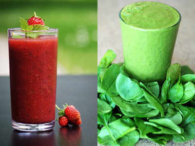 Fruits smoothies or vegetable smoothies: What's better for weight loss?