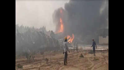 Haryana: Major fire breaks out at Ambala; mattress factory gutted