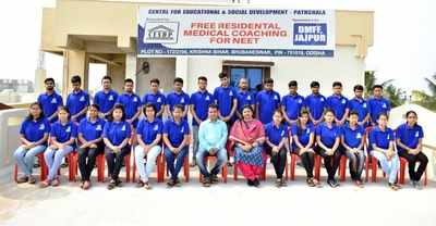 25 out of 28 students of CESDP-DMF Jajpur initiative crack NEET