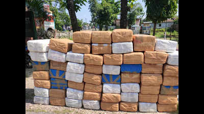 'Lost 590kg of ganja? Get in touch': Assam police tweet is viral