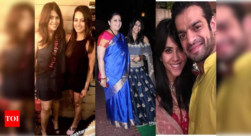 Smriti Irani, Karan Patel, Anita Hassanandani And Other Friends Wish ...