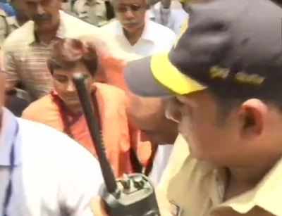 Malegaon blast accused Pragya appears in NIA court in Mumbai