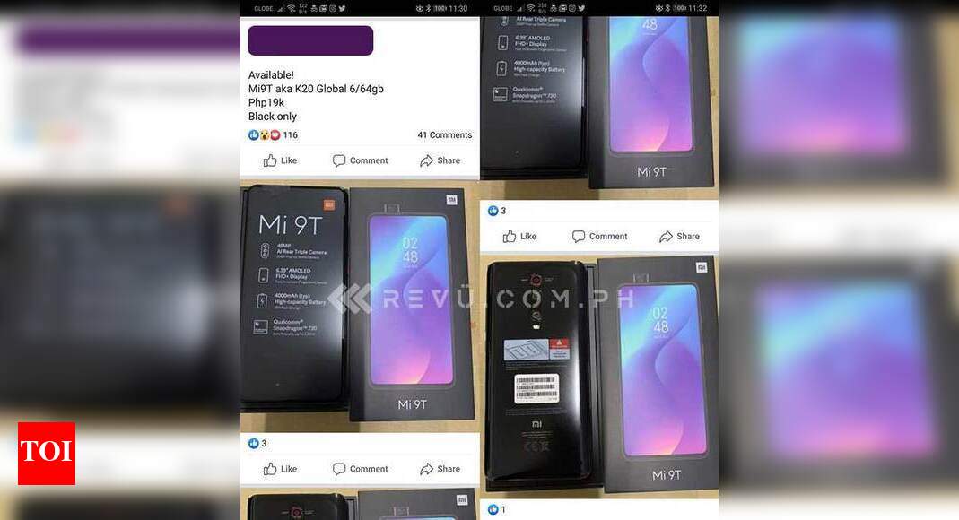 Xiaomi Mi 9T, claimed to be K20 Pro, already up for sale