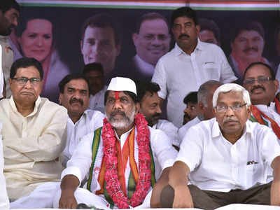 MLAs' defection: Telangana Congress leader Vikramarka launches 36-hour ...