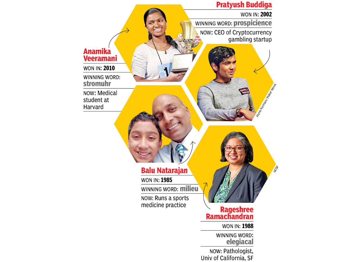 Does Winning The Spelling Bee Spell S U C C E S S Times Of India