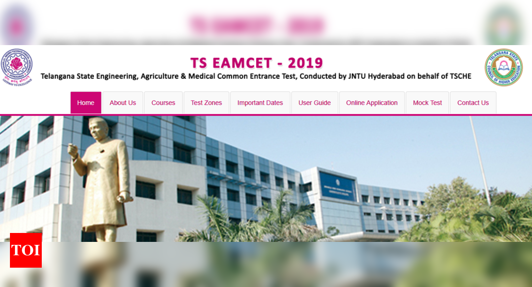 TS EAMCET Result 2019 Declared @ Eamcet.tsche.ac.in, Check Link Here ...