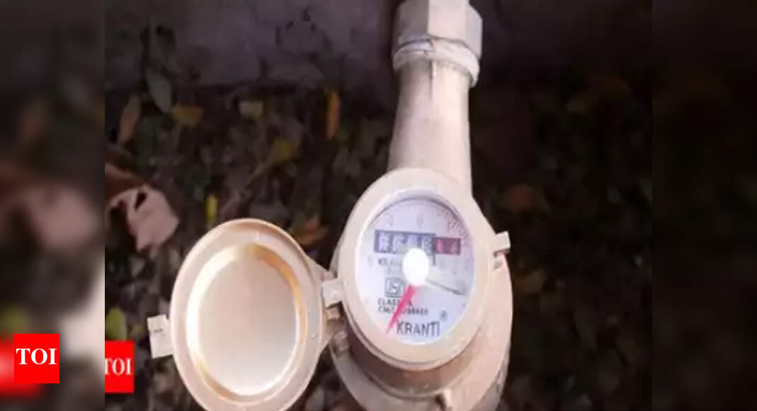 KMC to install water meters at commercial complexes Kolkata News