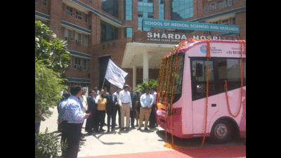Breast cancer detection van launched in Noida to screen patients for free