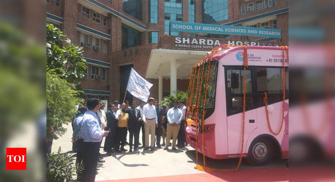 Breast cancer detection van launched in Noida to screen ...