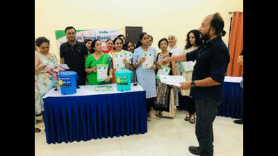 Waste management workshop held in Sector 44, Noida