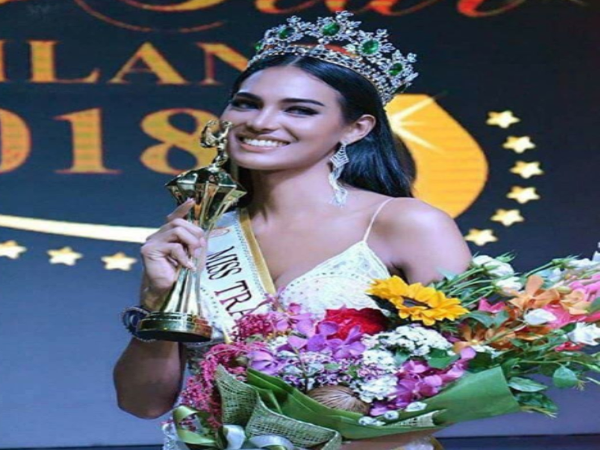 Transgender contestant wins popular beauty pageant in Thailand