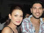 Yuvraj Singh and girlfriends pictures