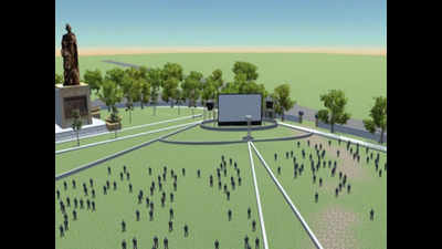 Patna: Mega screen to come up at Gandhi Maidan by first week of July