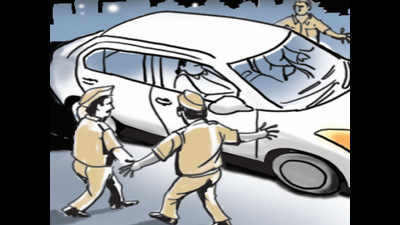Ahmedabad men caught drunk, car worth Rs 40 lakh seized