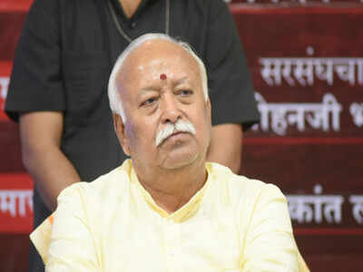 RSS chief in UP, to review situation | Lucknow News - Times of India